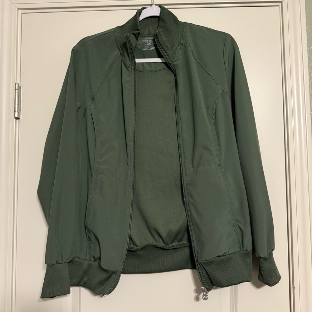 Cherokee Bomber Scrub Jacket